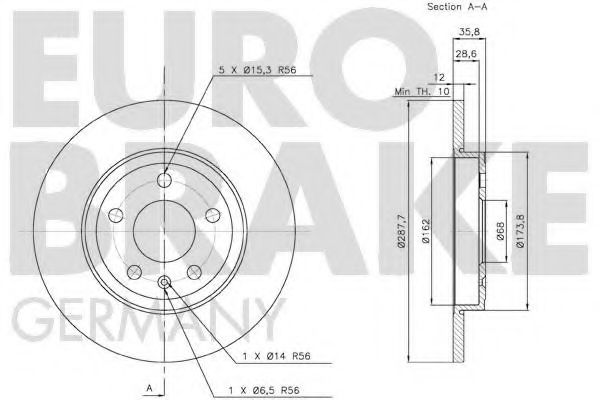 Disc frana 3