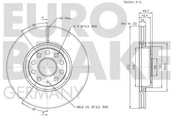 Disc frana 3