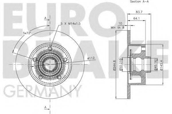 Disc frana 3
