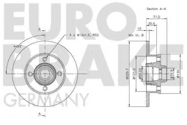 Disc frana 3