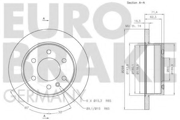 Disc frana 3