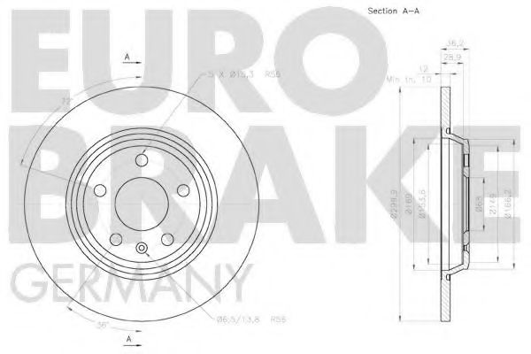 Disc frana 3