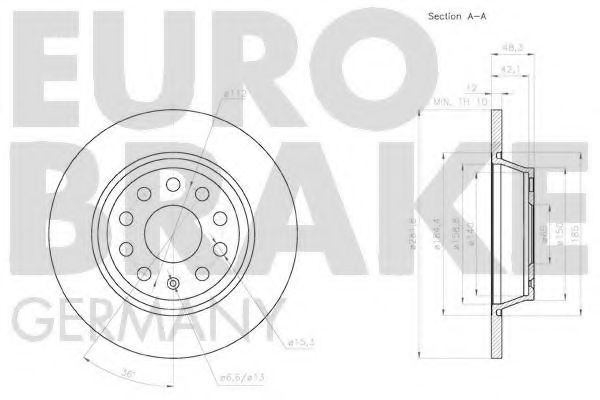 Disc frana 3