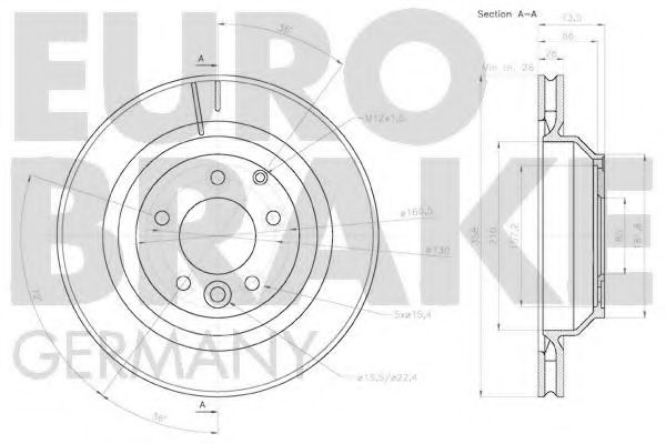Disc frana 3