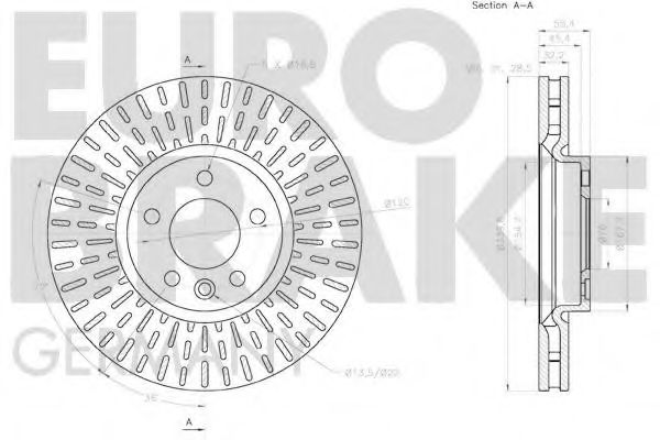 Disc frana 3