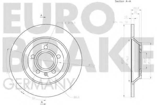 Disc frana 3