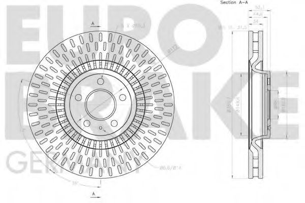Disc frana 3