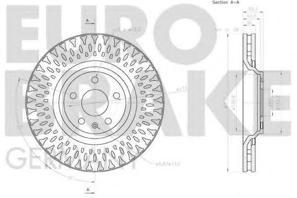 Disc frana 3