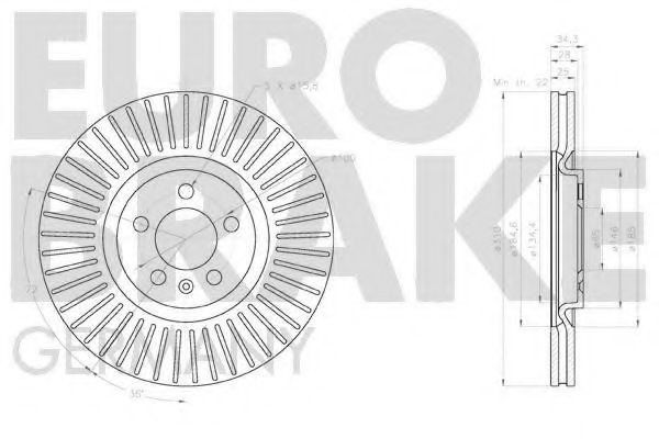 Disc frana 3