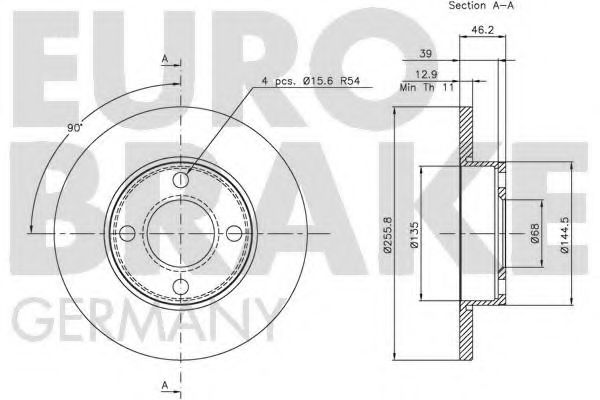Disc frana 3