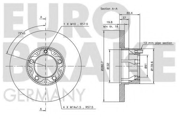 Disc frana 3