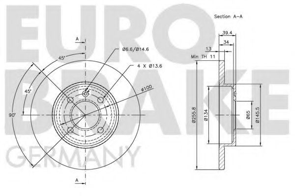 Disc frana 3