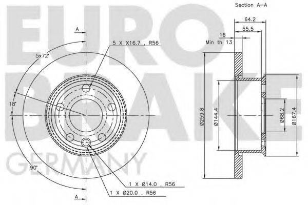 Disc frana 2