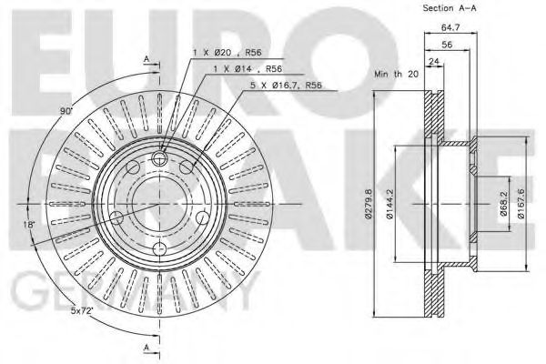 Disc frana 3
