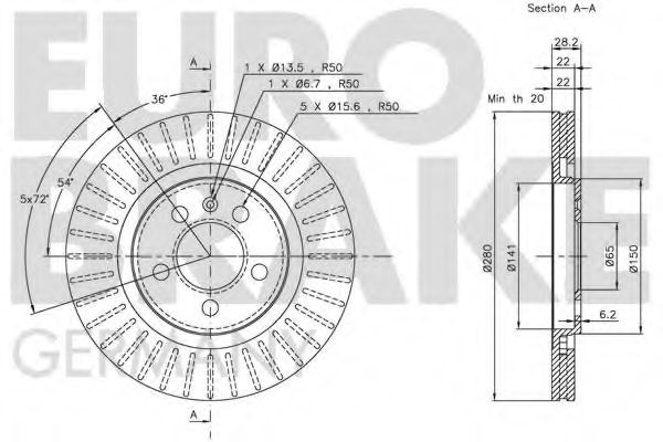 Disc frana 3