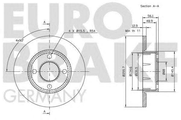 Disc frana 2