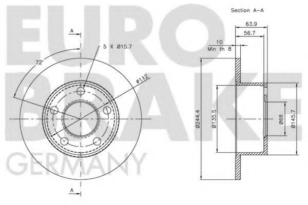 Disc frana 3