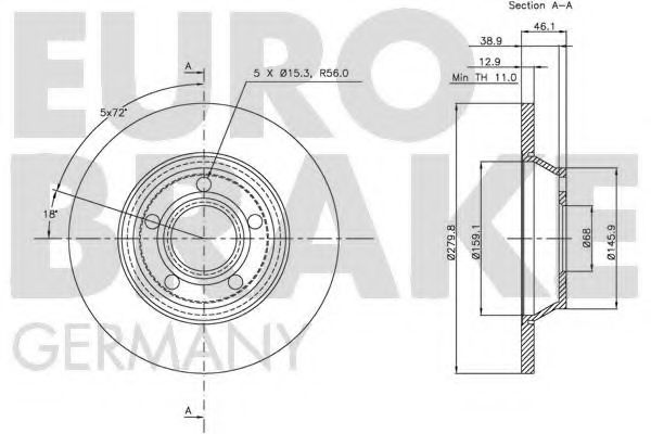 Disc frana 3