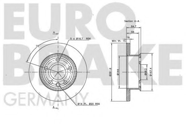 Disc frana 3