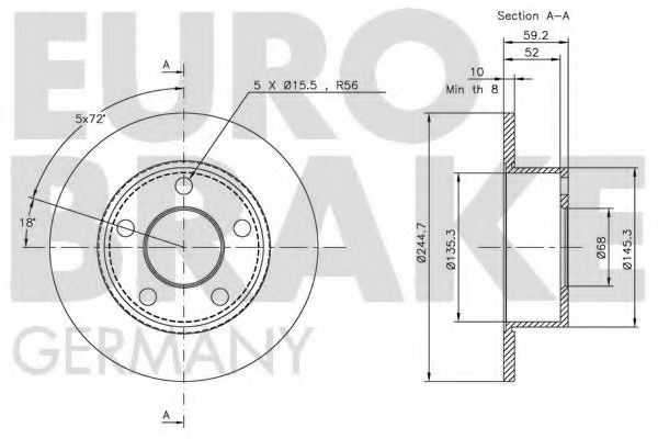 Disc frana 2