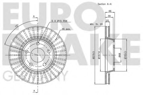 Disc frana 2