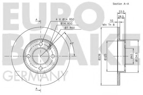 Disc frana 2