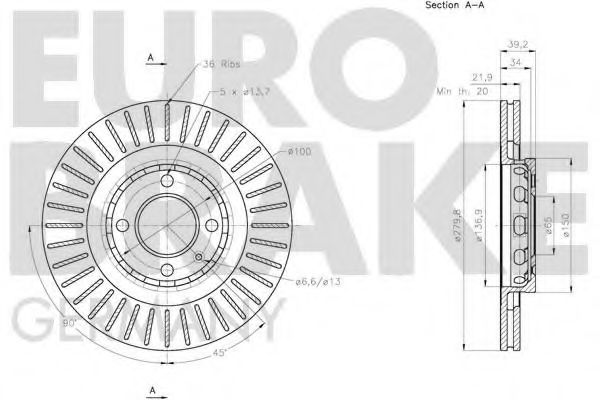 Disc frana 2