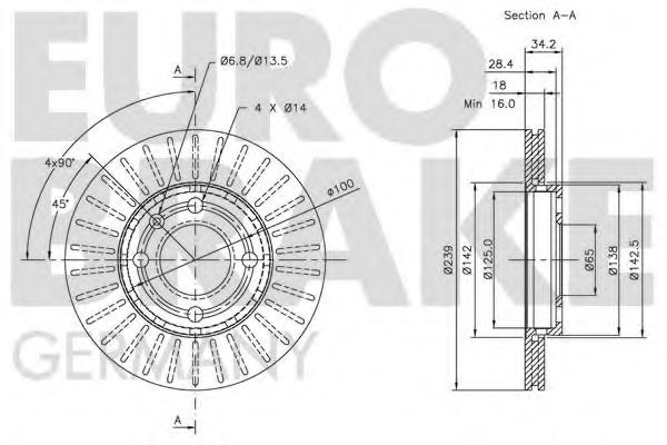 Disc frana 3