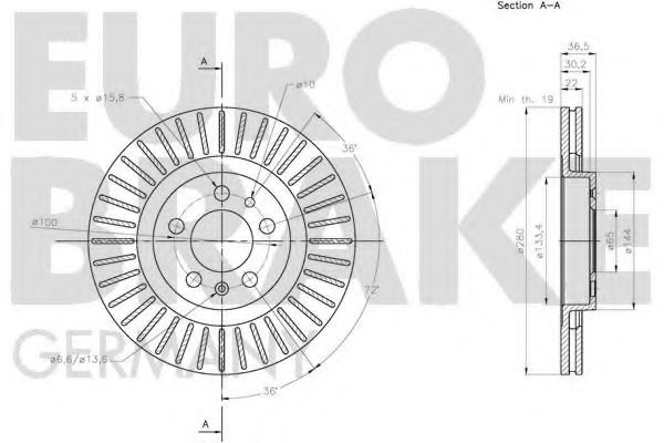 Disc frana 3