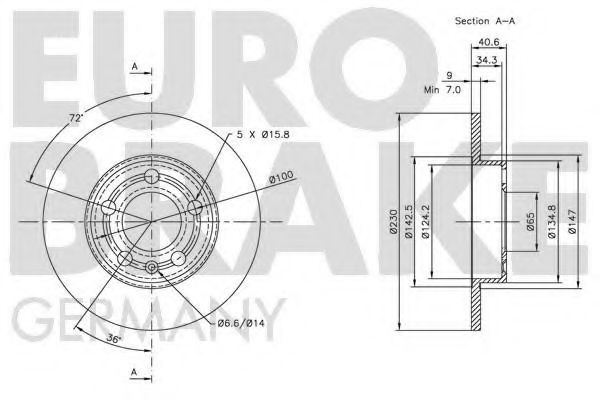 Disc frana 3