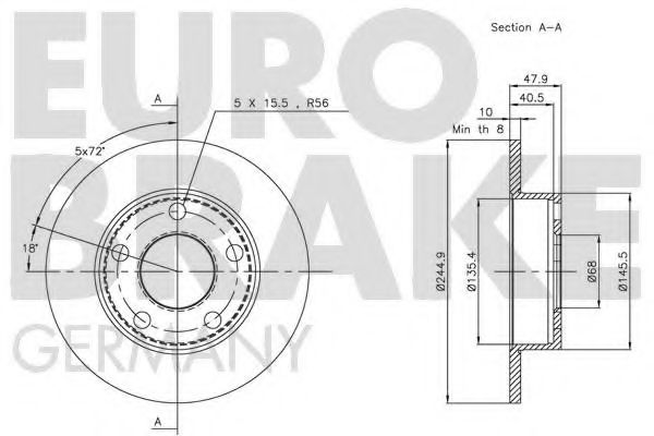 Disc frana 3
