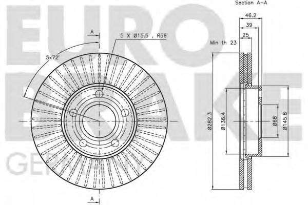 Disc frana 3