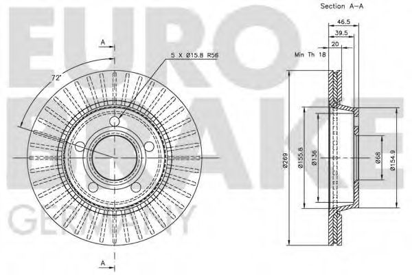 Disc frana 3