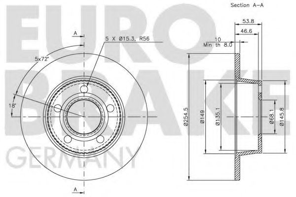 Disc frana 3