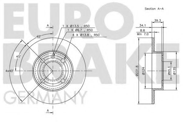 Disc frana 3