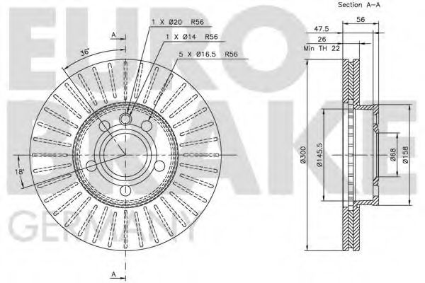 Disc frana 3