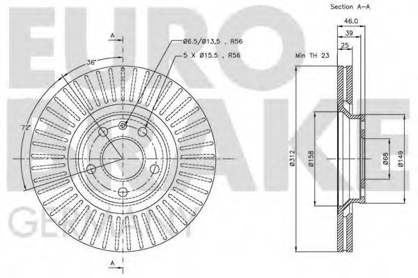 Disc frana 3