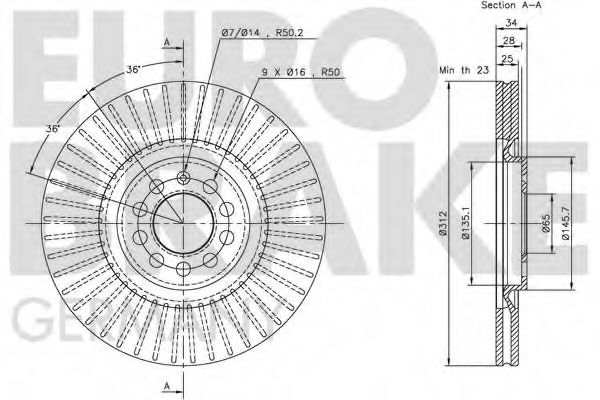 Disc frana 3