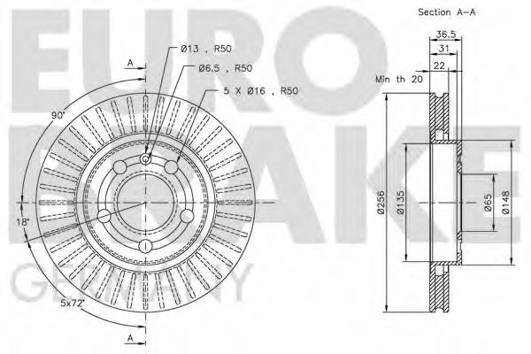 Disc frana 3