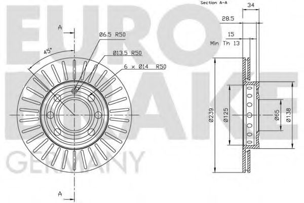 Disc frana 3