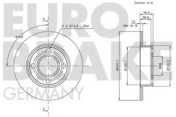 Disc frana 2