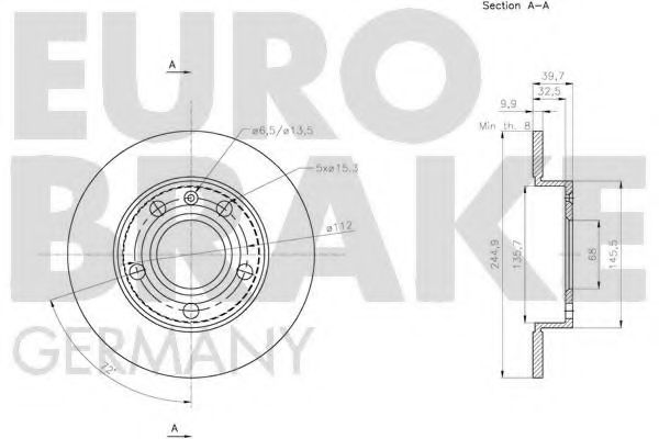 Disc frana 3