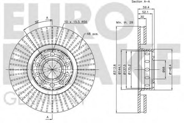 Disc frana 3