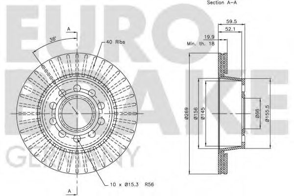 Disc frana 3
