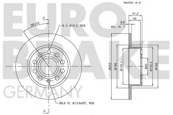 Disc frana 3