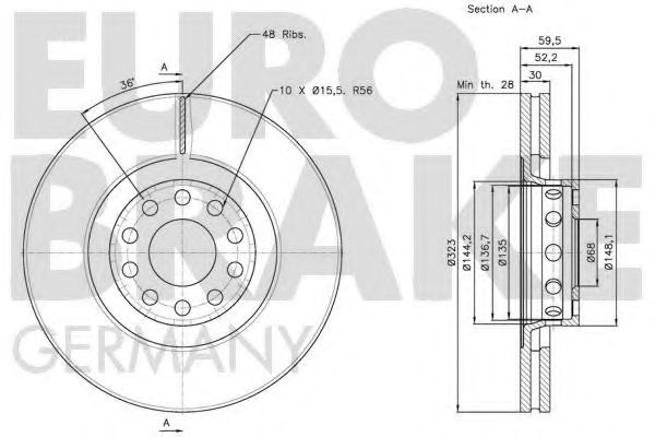 Disc frana 3