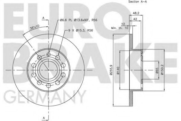 Disc frana 3