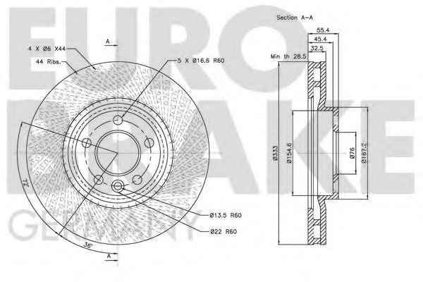 Disc frana 2