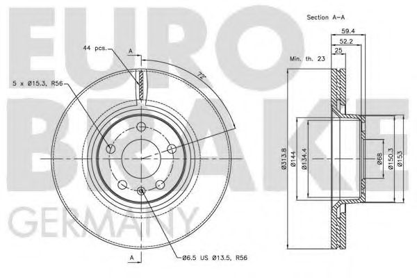 Disc frana 3