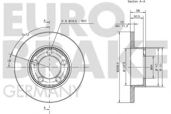 Disc frana 3